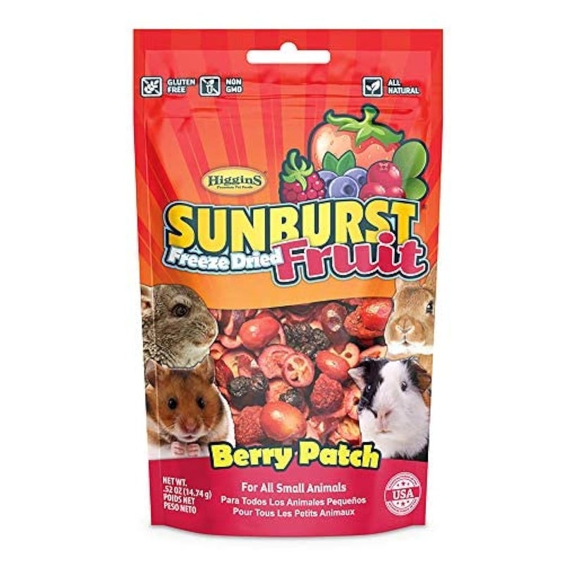 Higgins Sunburst Gourmet Natural Treats - Berry Patch, 0.52 oz